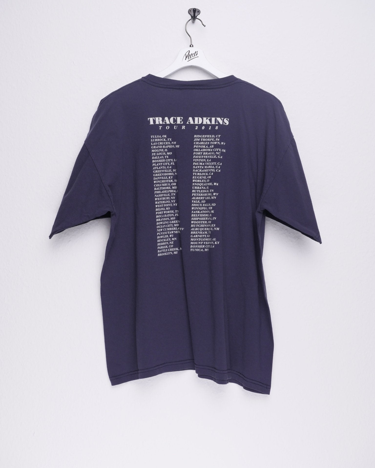 Trace Adkins printed 2018 America Tour Shirt - Peeces