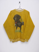 Two dog printed Graphic Vintage Sweater - Peeces