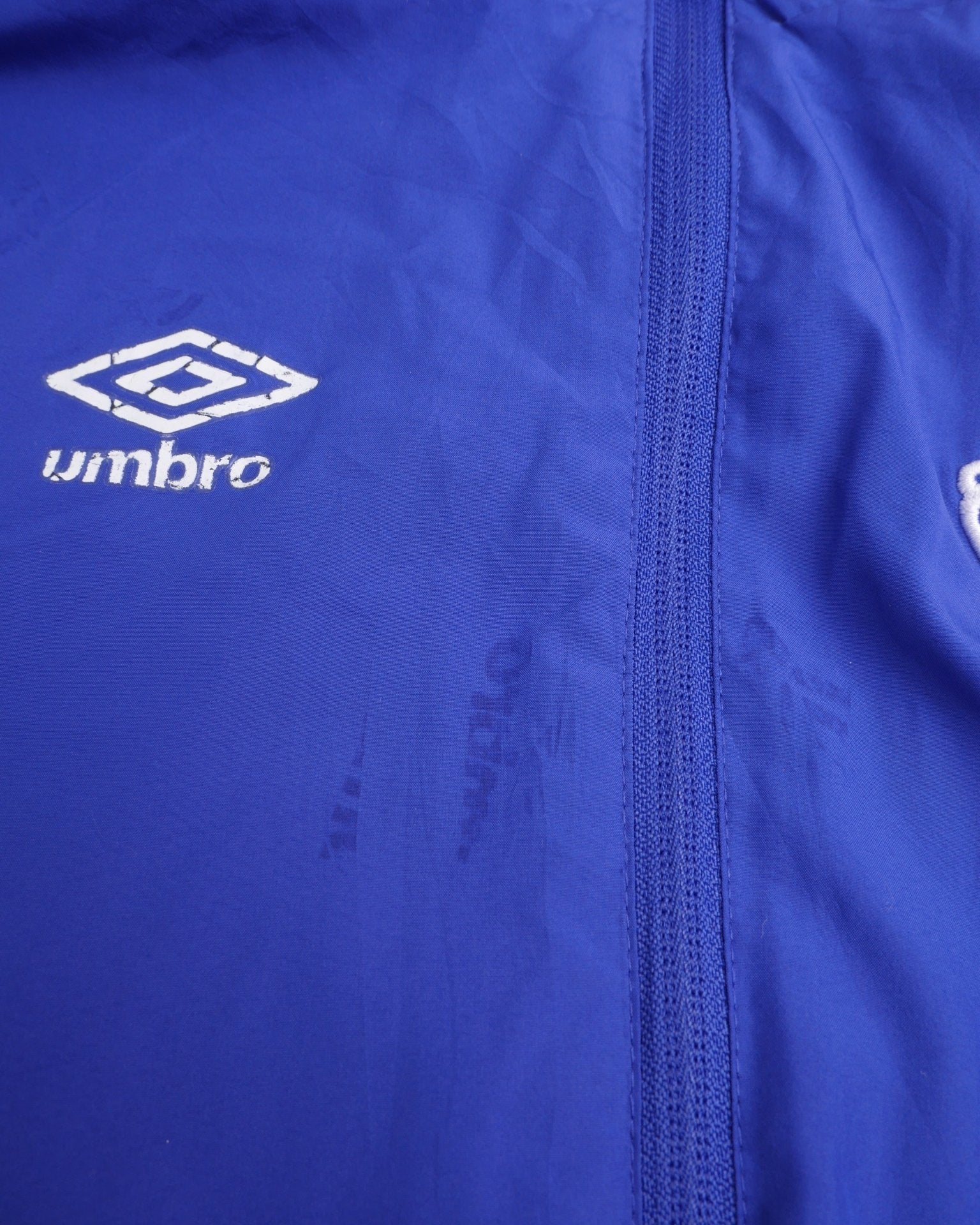 Umbro Everton printed Logo blue Track Jacke - Peeces
