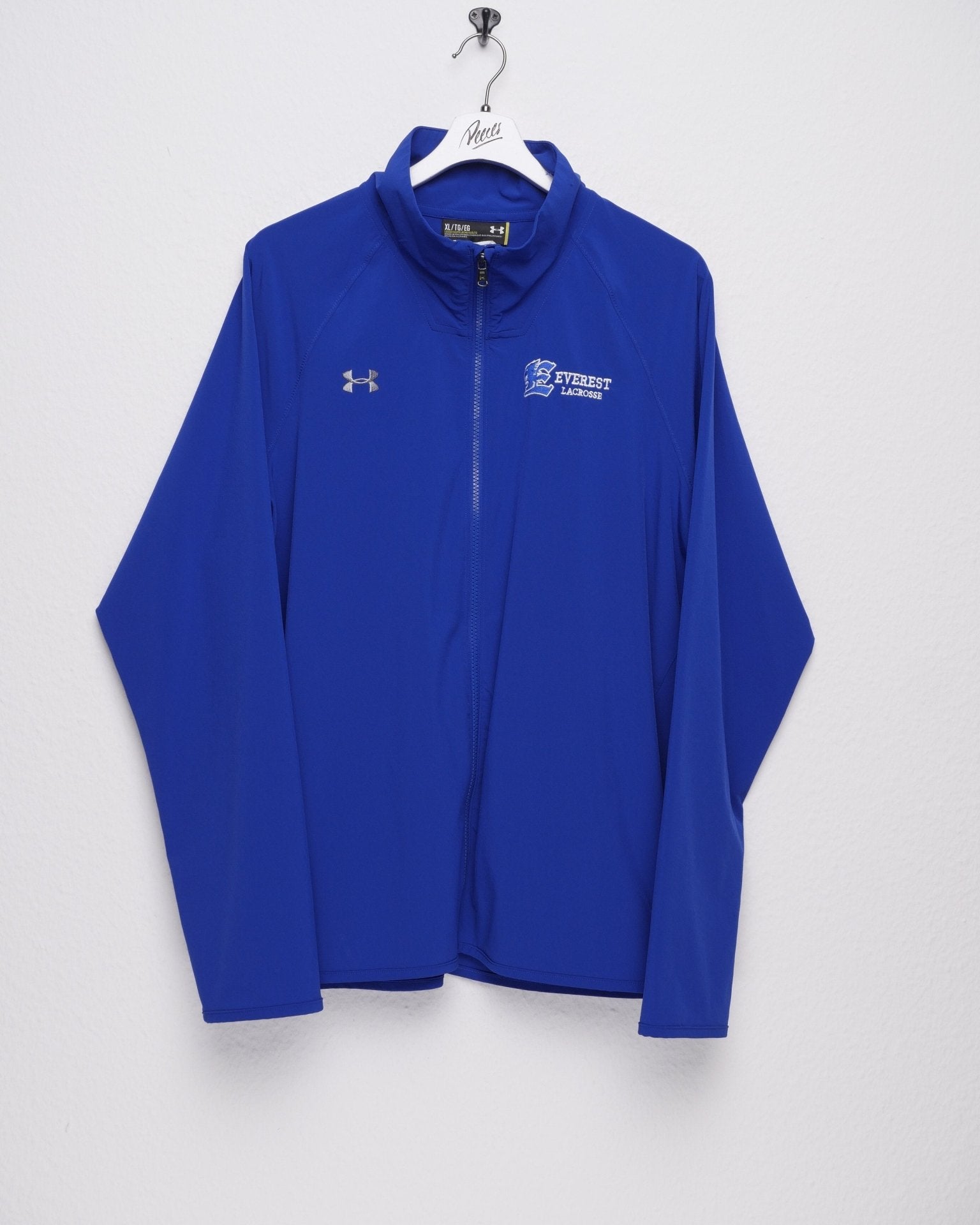 under amour Everest Lacrosse embroidered Logo blue Track Jacket - Peeces