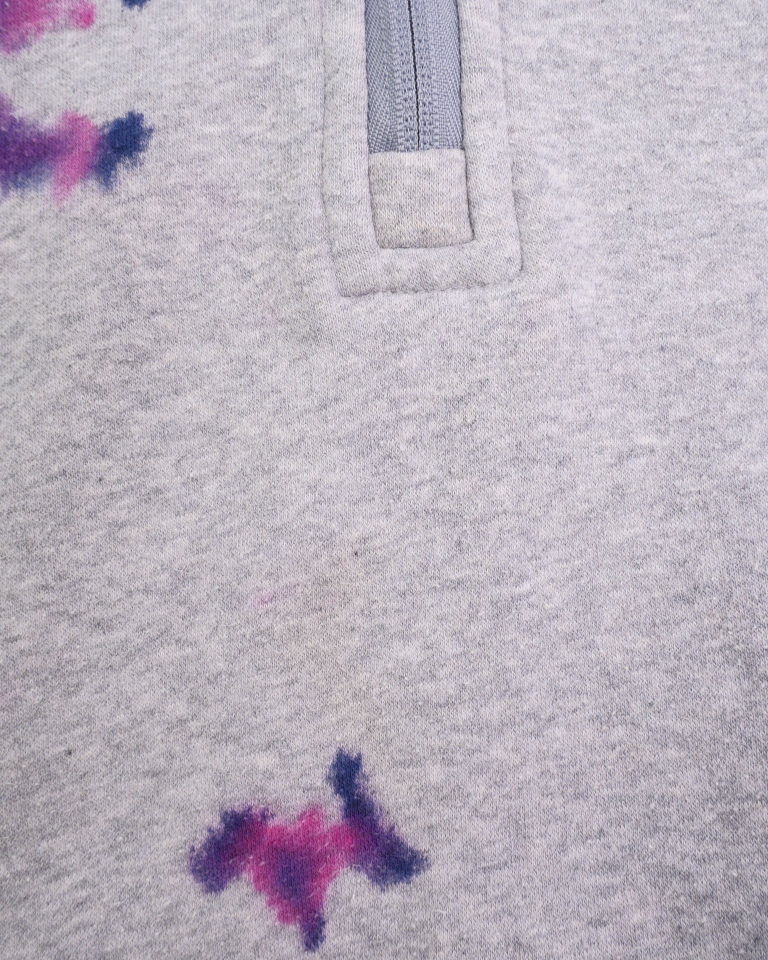 under amour printed Logo Tie Dye Half Zip Sweater - Peeces