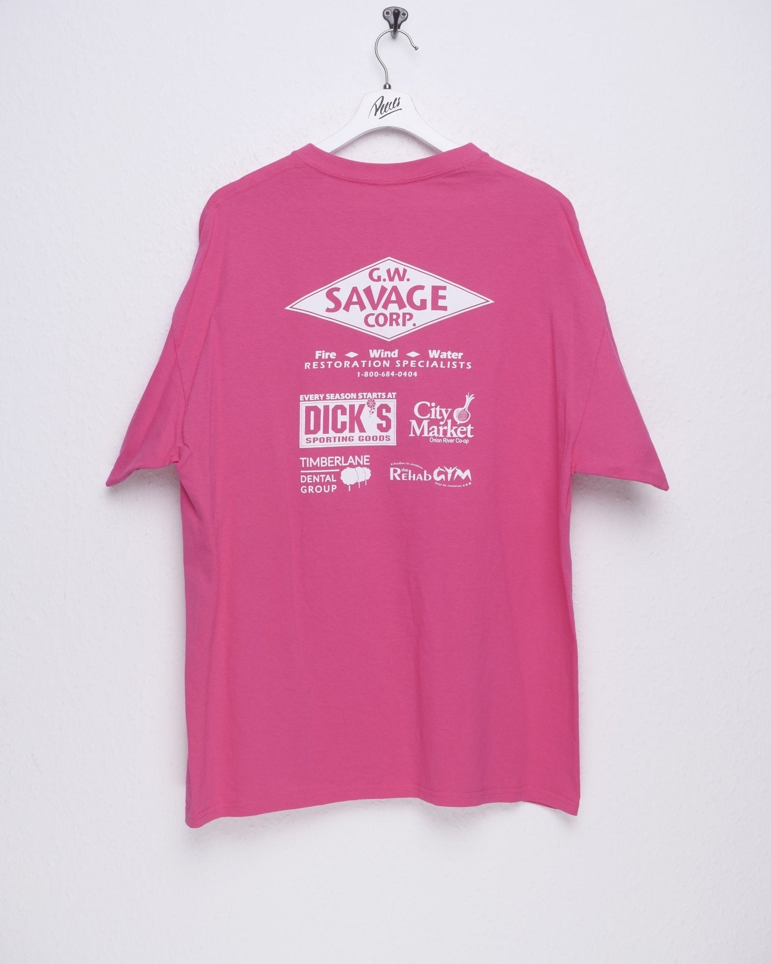 Versus Sports printed Graphic pink Shirt - Peeces