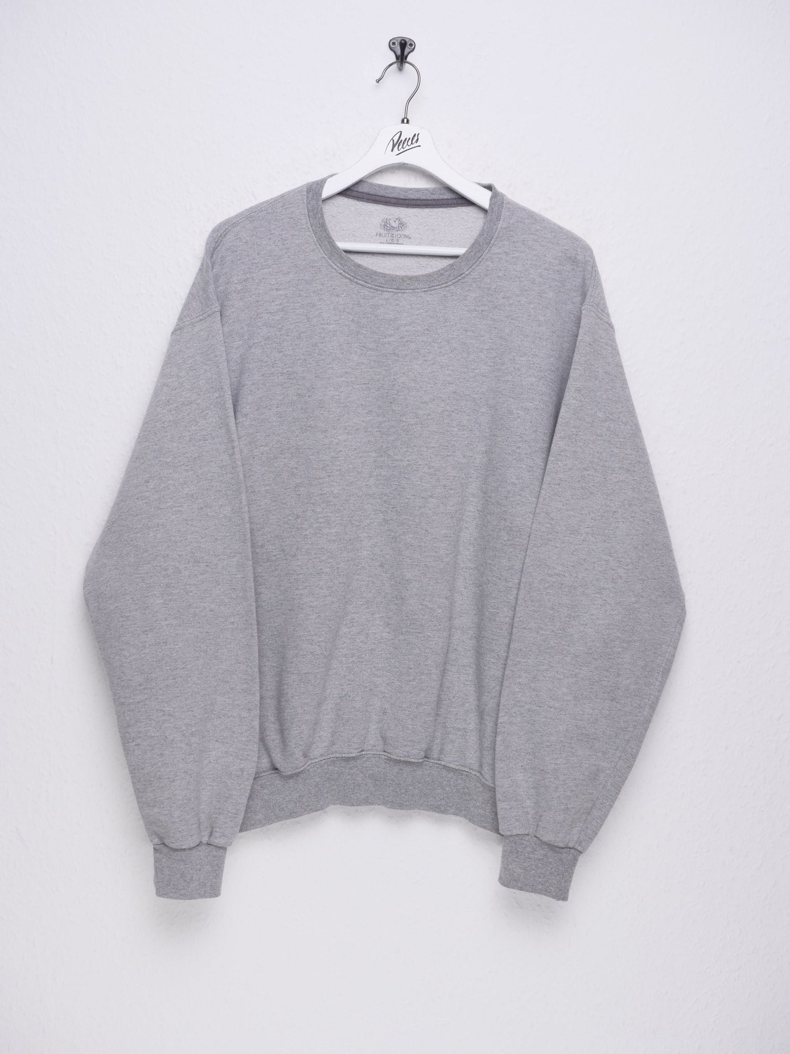 Vintage basic grey Sweater - Peeces