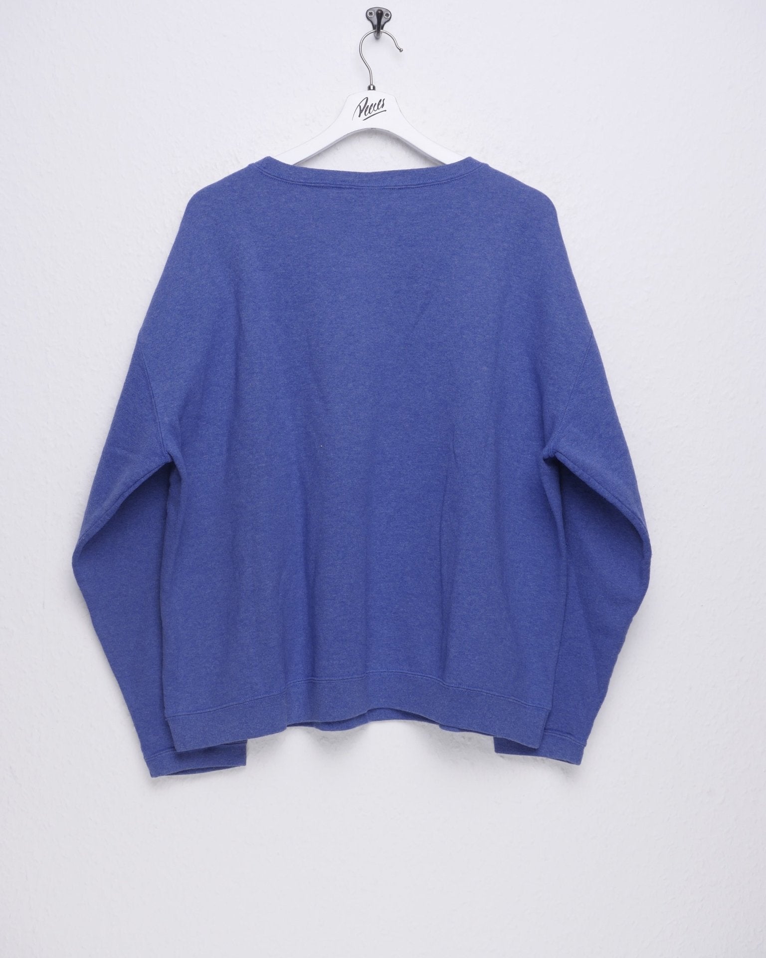 Vintage blank blue basic Sweater - Peeces
