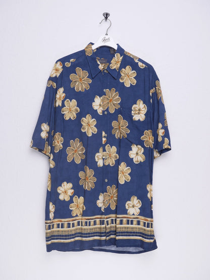 Vintage Hawaii Pattern S/S Hemd - Peeces
