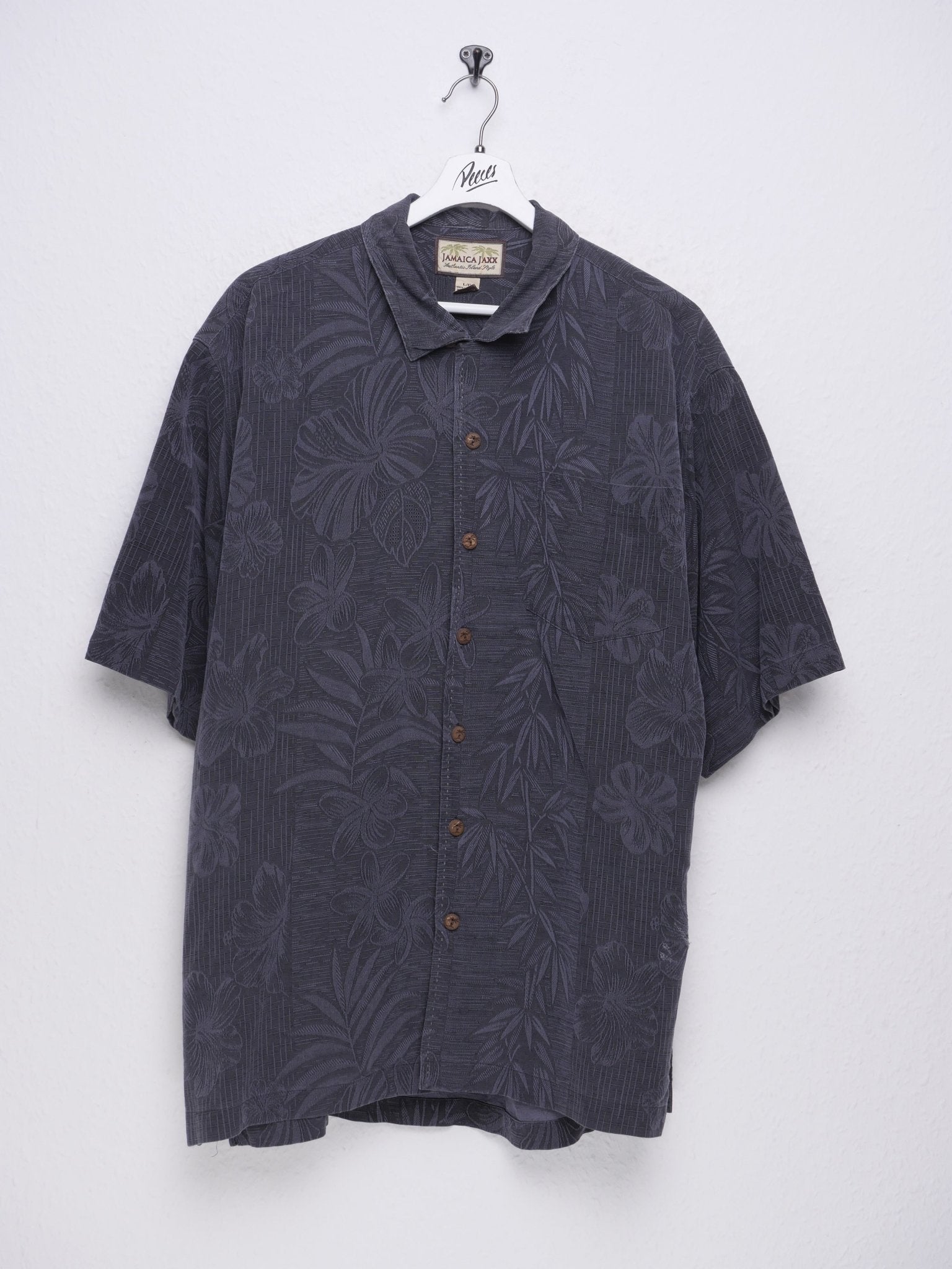 Vintage Hawaii patterned Kurzarm Hemd - Peeces