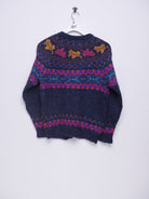 Vintage knitted colorful Cardigan Sweater - Peeces