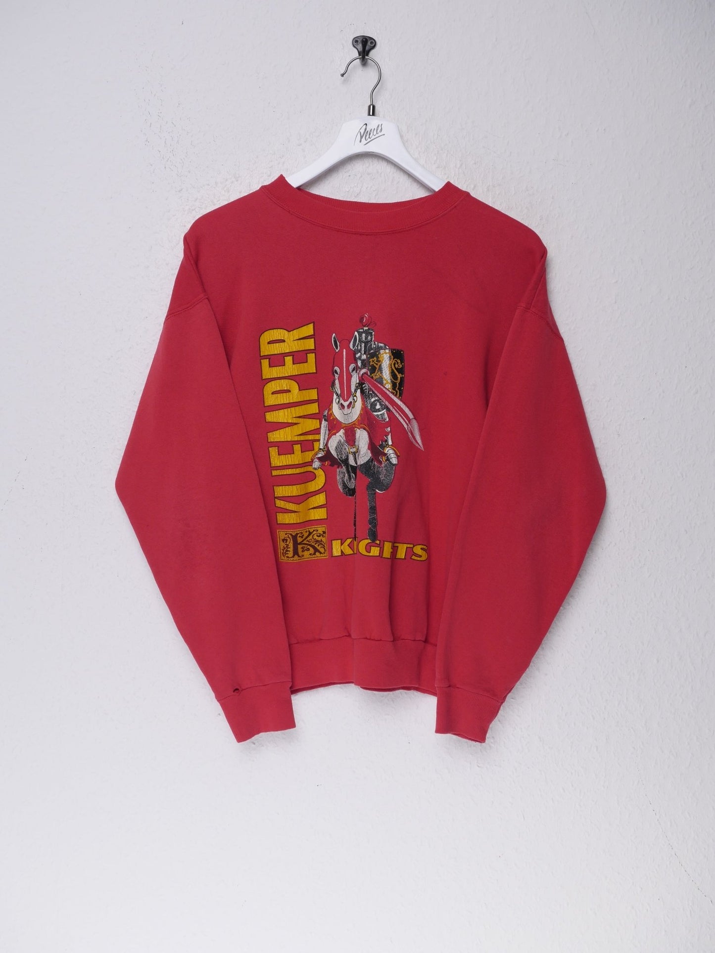 Vintage Kuemper Knights red Graphic Sweater - Peeces