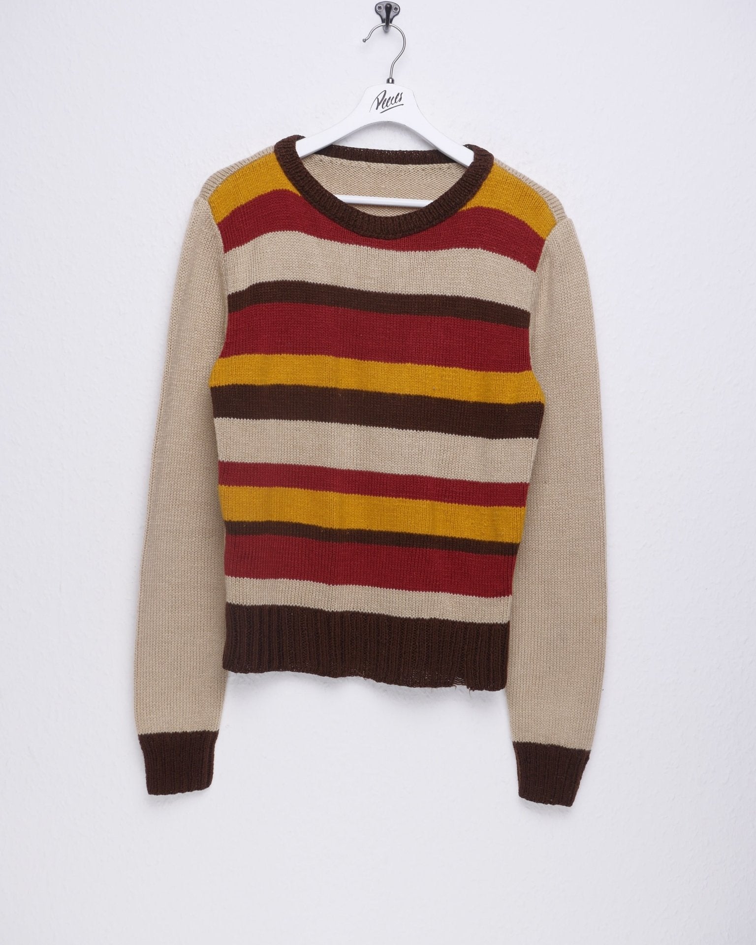 Vintage multicolored knit Sweater - Peeces