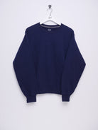 Vintage navy plain Sweater - Peeces