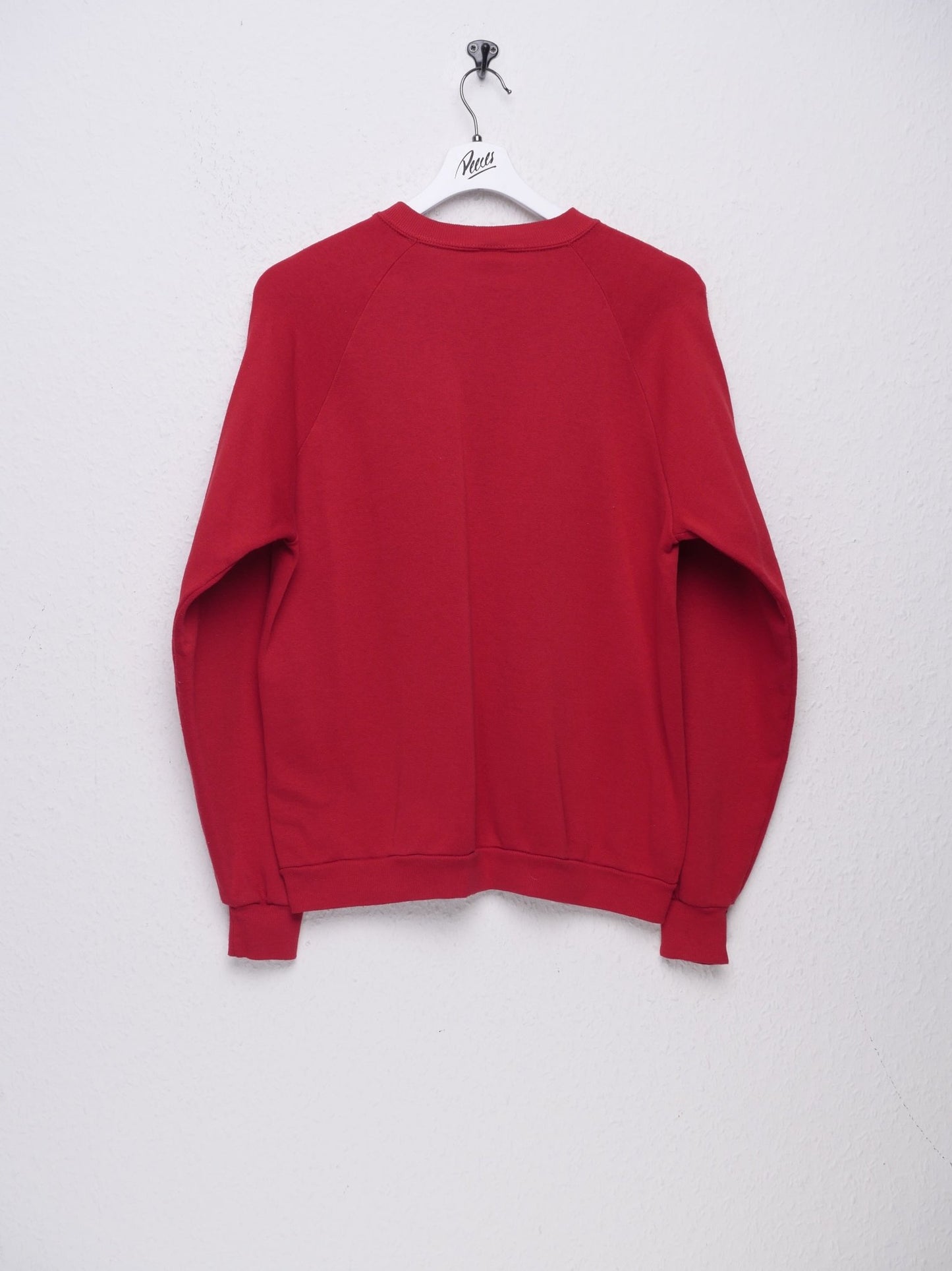 Vintage printed Graphic red Sweater - Peeces