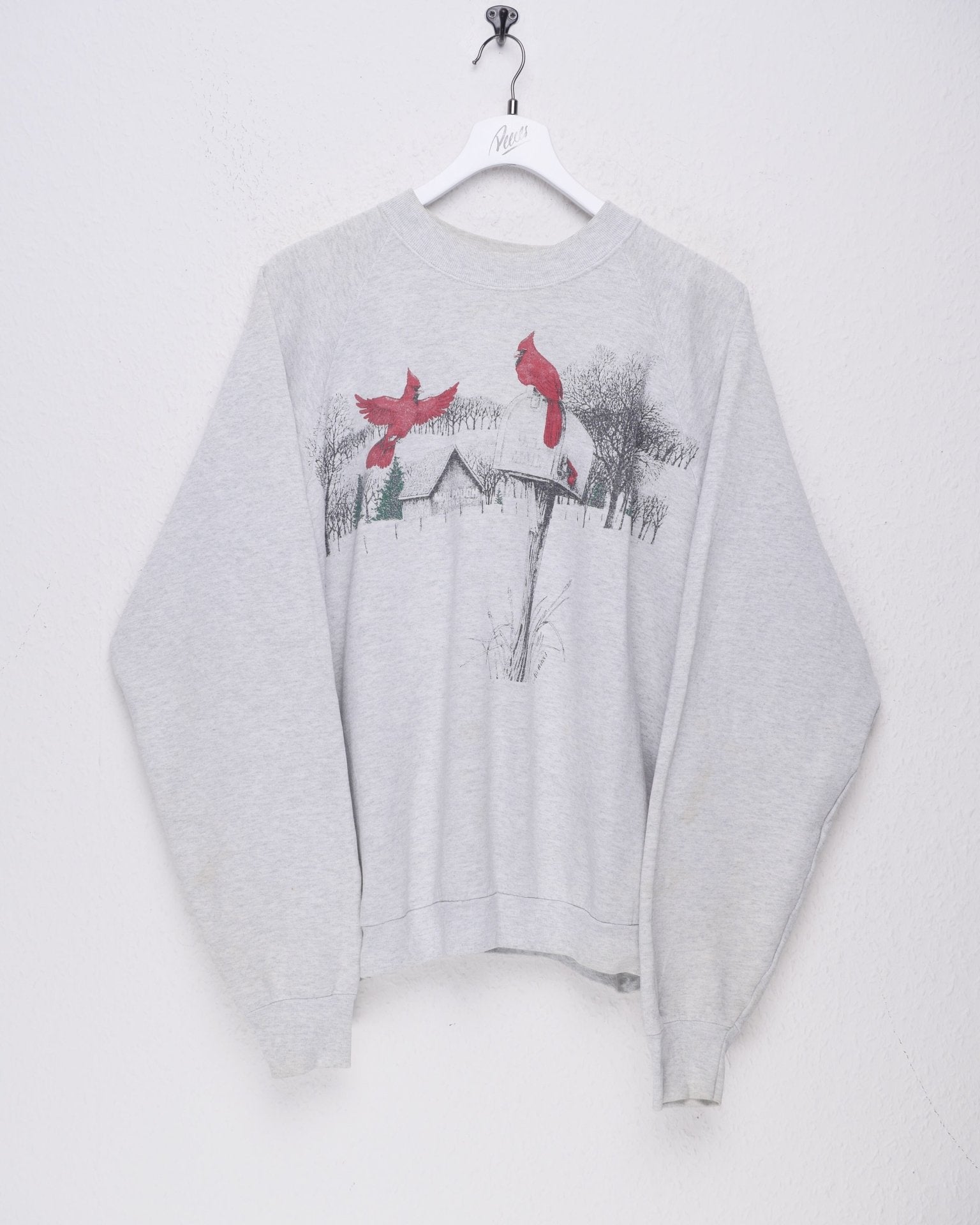 Vintage printed Graphic Sweater - Peeces