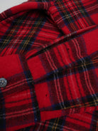 Vintage red checkered Flannel Langarm Hemd - Peeces