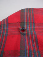 Vintage red checkered Langarm Hemd - Peeces