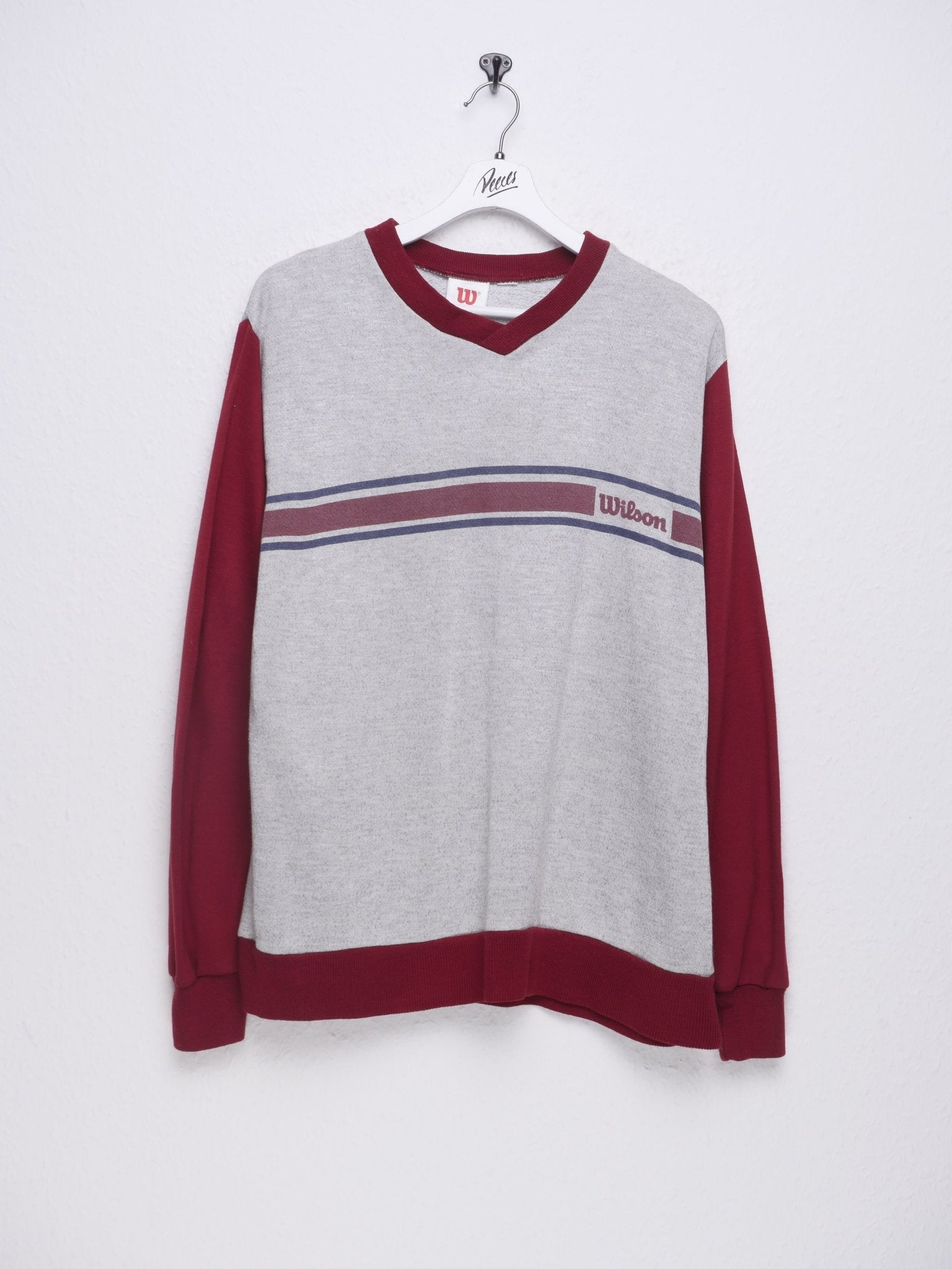 Wilson printed Spellout Vintage Sweater - Peeces