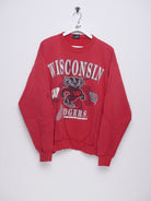 Wisconsin Badgers printed Logo Vintage Sweater - Peeces