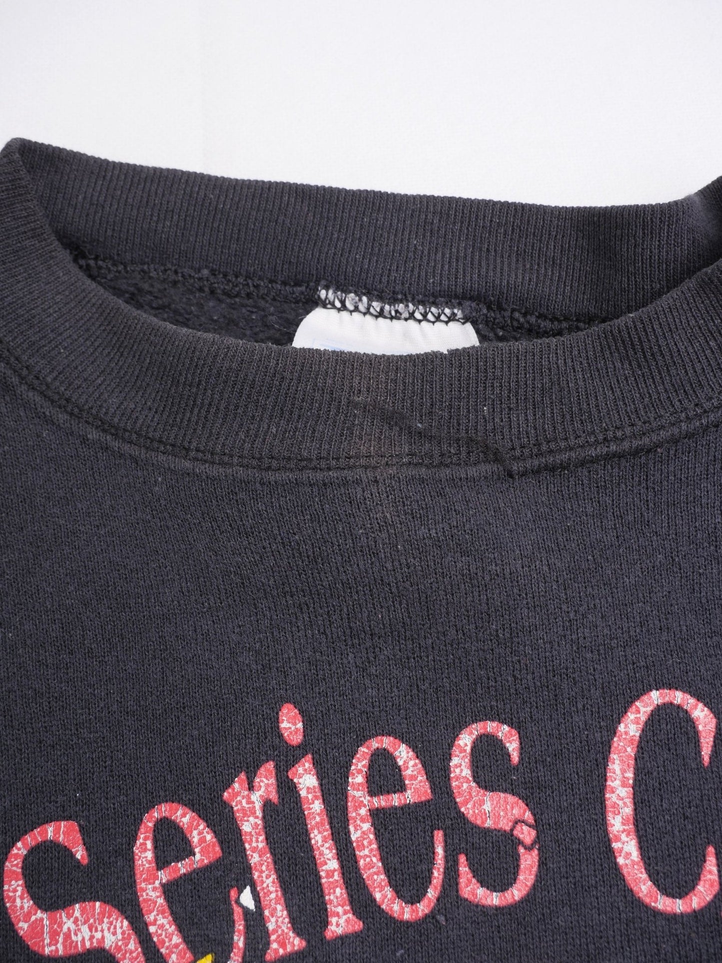 World Series Champions printed Spellout 1991 Vintage Sweater - Peeces